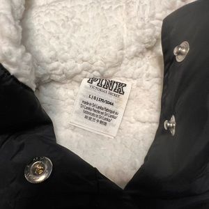 VS PINK Sherpa lined anorak